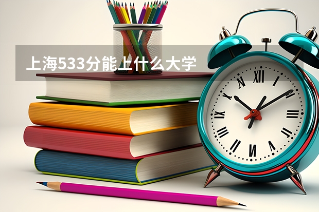 上海533分能上什么大学