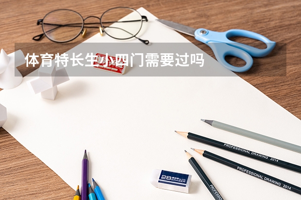 体育特长生小四门需要过吗