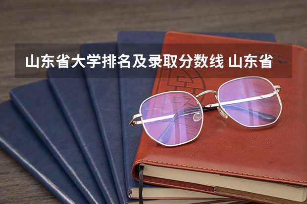 山东省大学排名及录取分数线 山东省二本“四条线”?省属线,市属线,济南青岛线