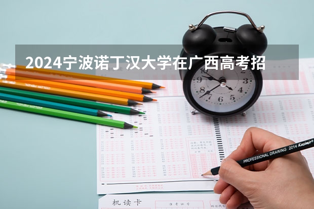 2024宁波诺丁汉大学在广西高考招生计划介绍