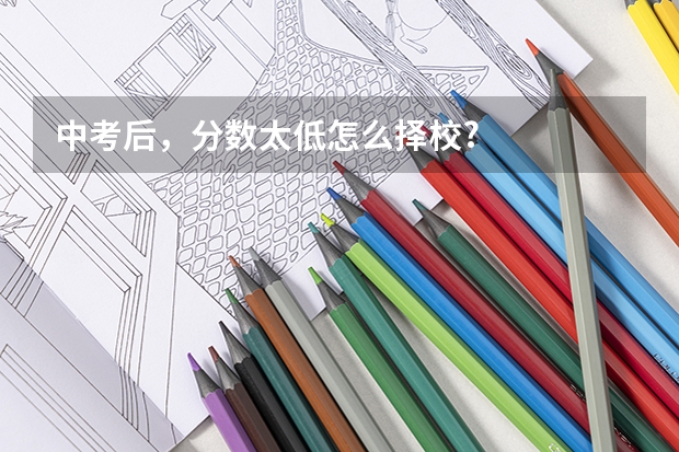 中考后，分数太低怎么择校?