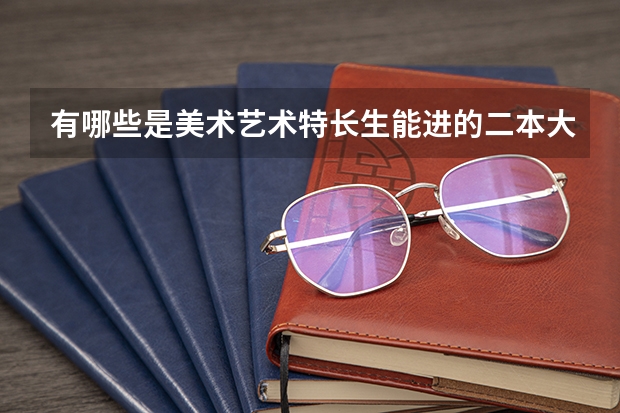 有哪些是美术艺术特长生能进的二本大学