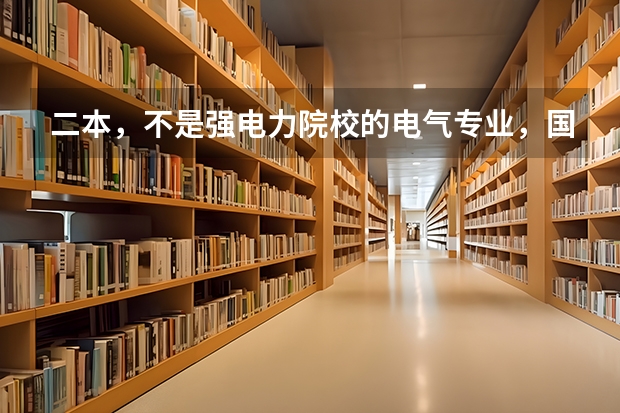 二本，不是强电力院校的电气专业，国网招聘考试可以上岸吗？