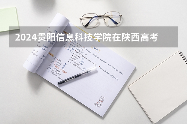 2024贵阳信息科技学院在陕西高考招生计划介绍