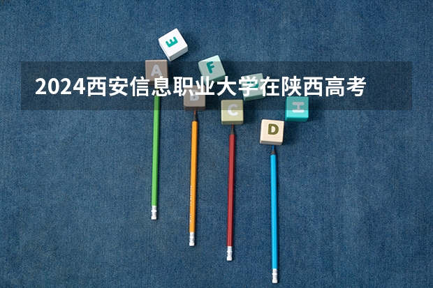2024西安信息职业大学在陕西高考招生计划介绍