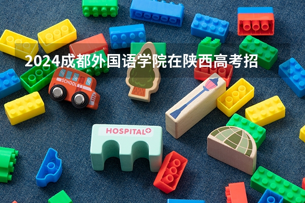 2024成都外国语学院在陕西高考招生计划介绍