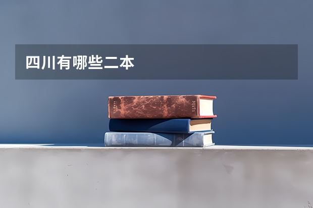 四川有哪些二本