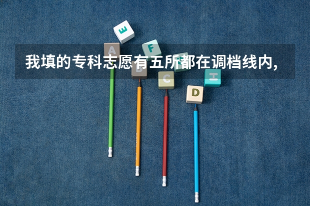 我填的专科志愿有五所都在调档线内,怎么会滑档？