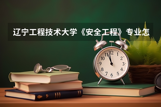 辽宁工程技术大学《安全工程》专业怎么样？毕业后具体工作是做什么？