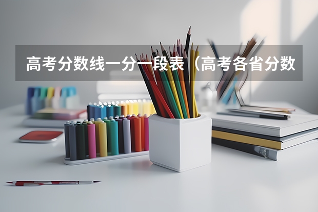 高考分数线一分一段表（高考各省分数线排名？）