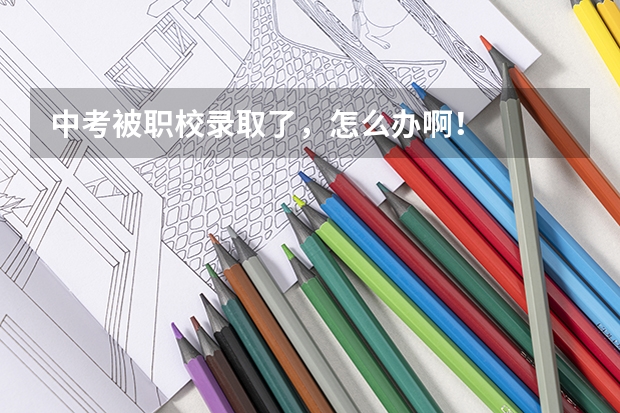 中考被职校录取了，怎么办啊！
