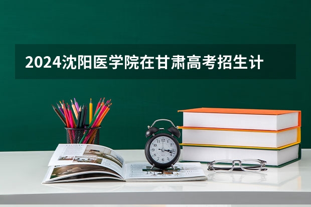 2024沈阳医学院在甘肃高考招生计划介绍