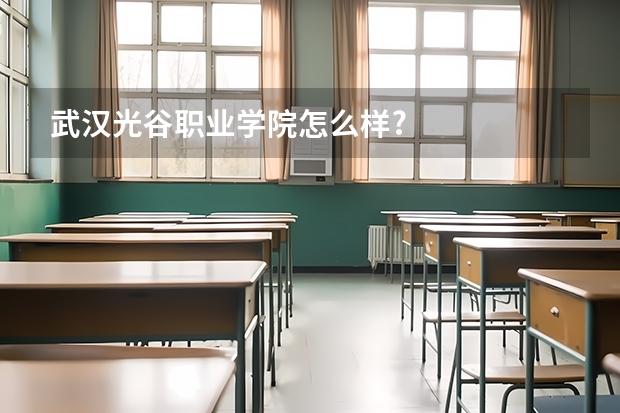 武汉光谷职业学院怎么样?