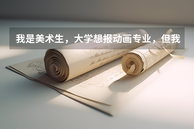 我是美术生，大学想报动画专业，但我画画水平中等，报哪个学校好？（至少要是好一点的二本）