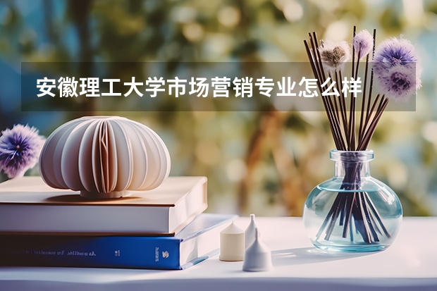 安徽理工大学市场营销专业怎么样