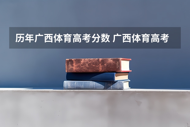 历年广西体育高考分数 广西体育高考？