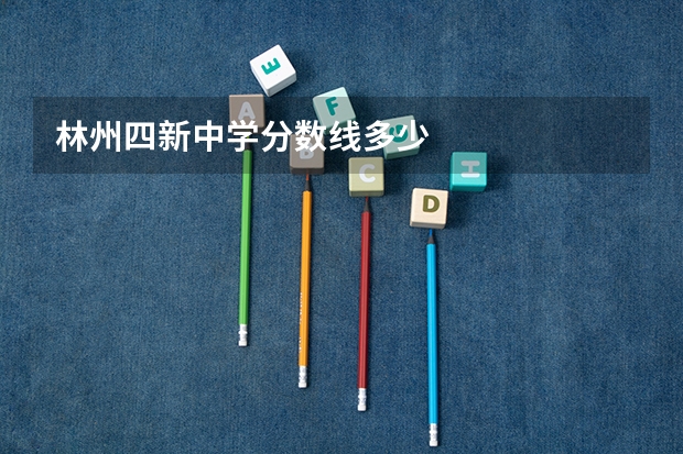 林州四新中学分数线多少