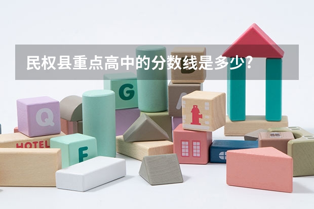 民权县重点高中的分数线是多少?