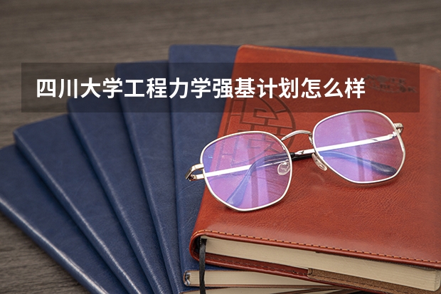 四川大学工程力学强基计划怎么样