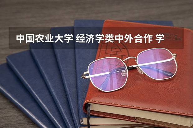 中国农业大学 经济学类中外合作 学费多少