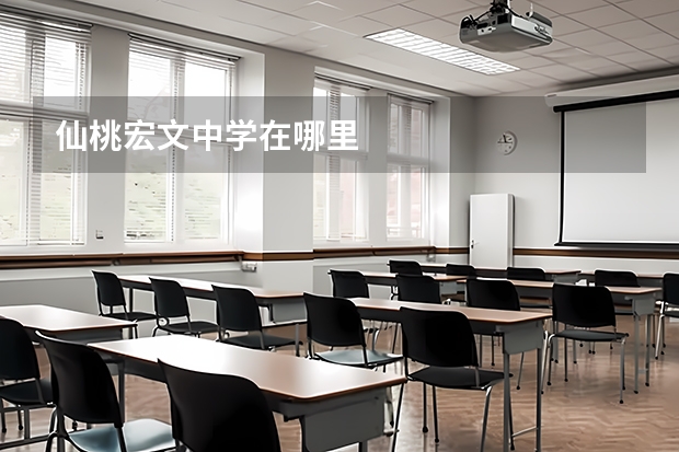 仙桃宏文中学在哪里