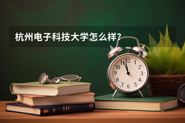 杭州电子科技大学怎么样？