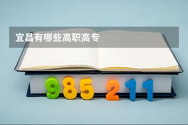 宜昌有哪些高职高专