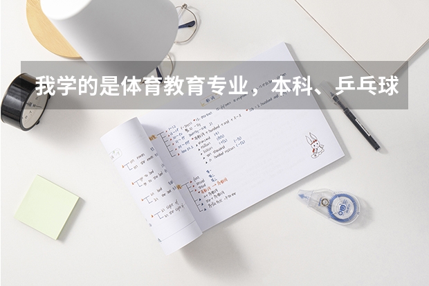 我学的是体育教育专业，本科、乒乓球专项，没有2念得工作经验。请问在公务员中有适合我报考的职位吗