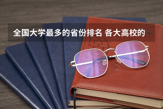 全国大学最多的省份排名 各大高校的经济系排名