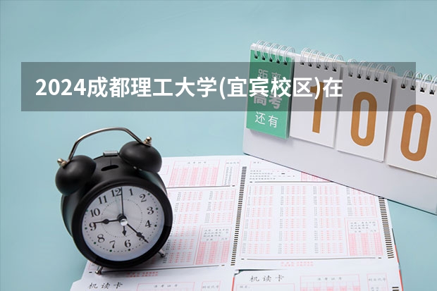 2024成都理工大学(宜宾校区)在云南高考招生计划介绍