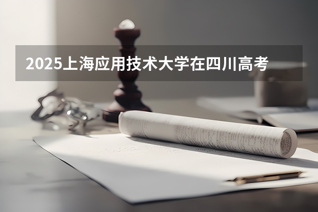 2025上海应用技术大学在四川高考招生计划介绍