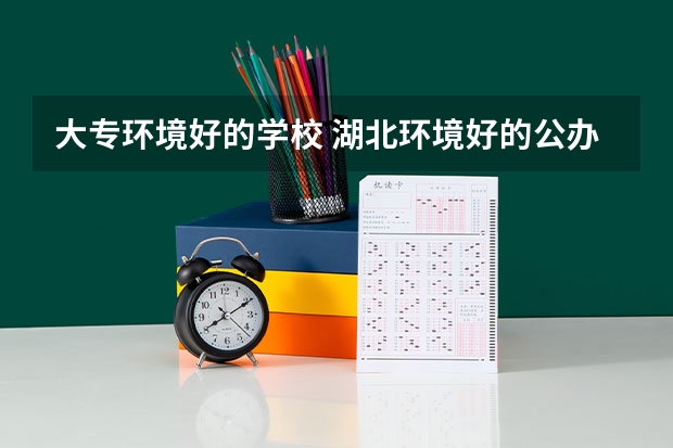 大专环境好的学校 湖北环境好的公办大专