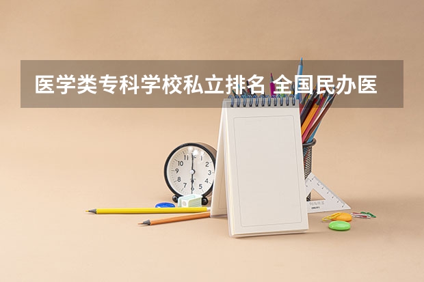 医学类专科学校私立排名 全国民办医学专科学校排名