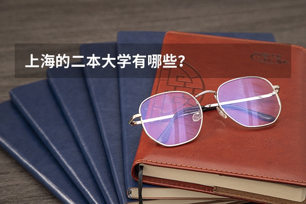 上海的二本大学有哪些？