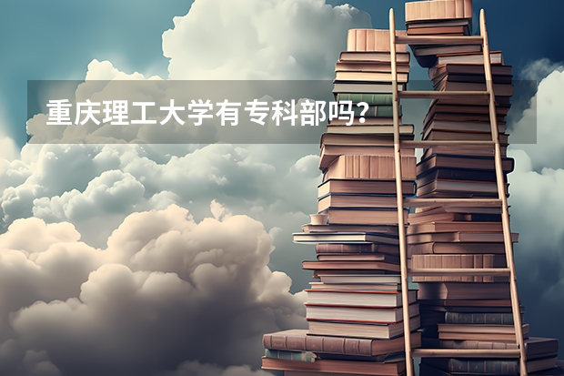 重庆理工大学有专科部吗？